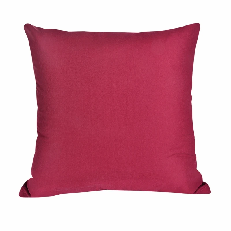 wine red DIDIHOU 40x40xm яркие однотонные наволочки, наволочки, чехлы для подушек, чехлы для подушек для сиденья автомобиля, декоративные наволочки для дивана, дома - Цвет: wine red