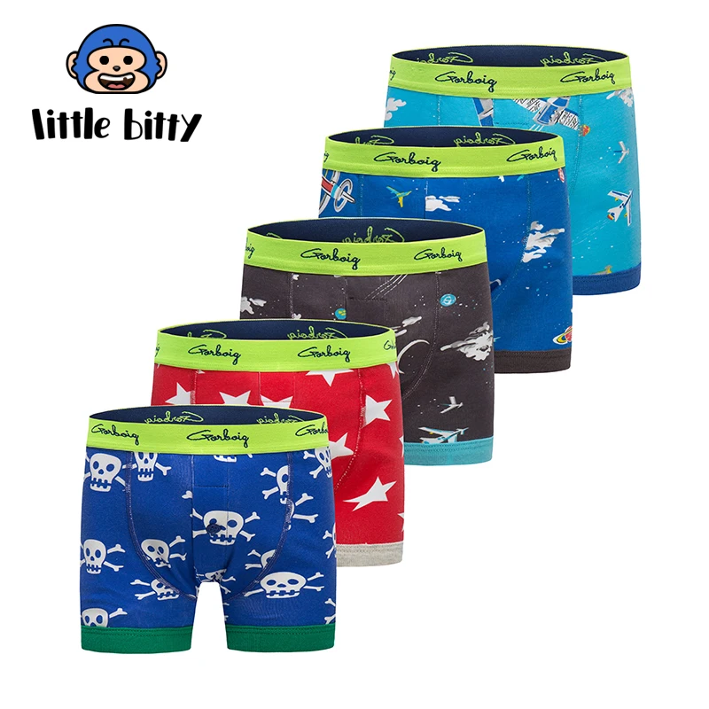 Детские трусы для мальчиков детское нижнее белье 5 шт./компл. и героем мультфильма