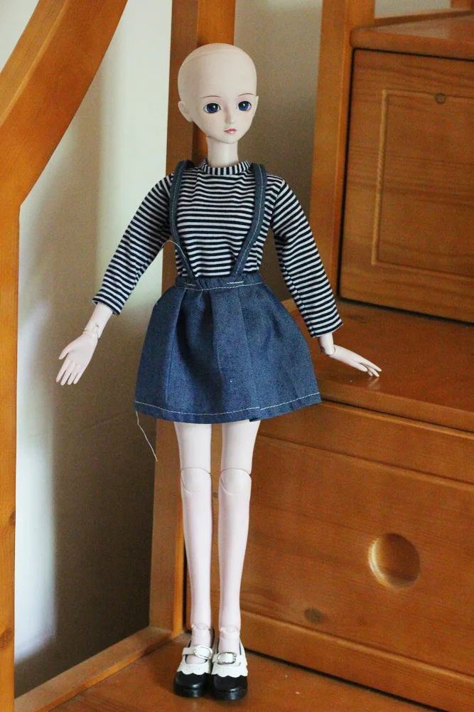 Новинка, аксессуары для кукол, одежда, платье для 60 см, 1/3, BJD, кукла, одежда, игрушка, костюм, платье для игрушки BJD для девочек, случайный цвет