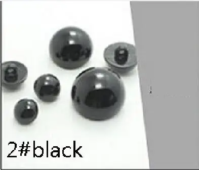 2 black 10/12. 5/15/20/25 мм кнопки хвостовика гриба для костюм, пальто, свитер, повседневные платья Подарочная коробка ручной работы DIY с бесплатной доставкой пользу швейная Wh - Цвет: 2 black
