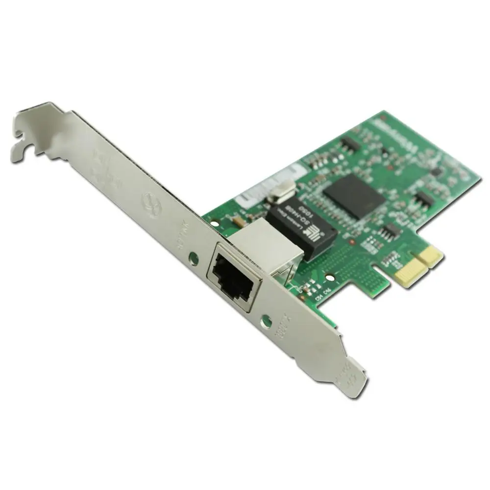 Winyao WY573T PCI-E X1 RJ45 Gigabit Ethernet сетевой адаптер NIC 10/100/1000 м для 82573 1G Lan | Компьютеры и офис
