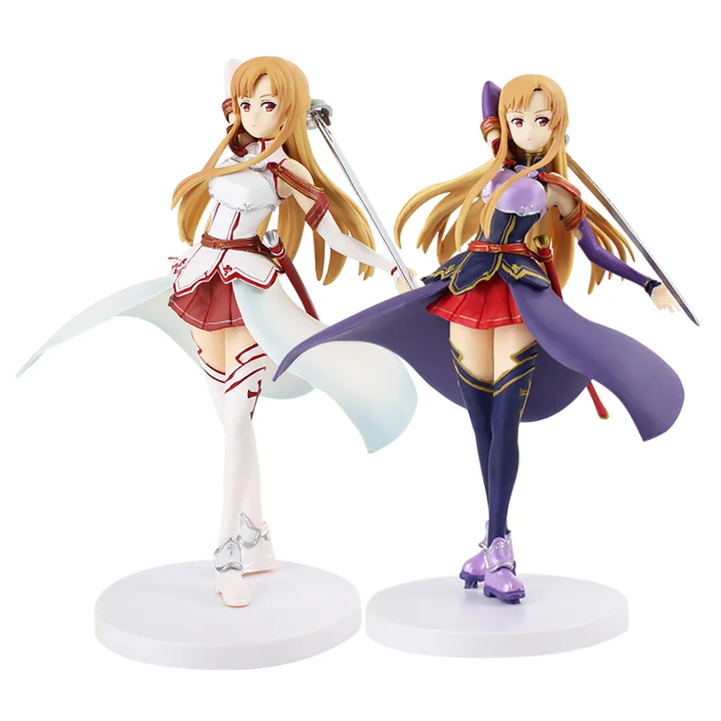 22 см меч искусство онлайн Сан возвращает фигуру игрушки Yuuki Asuna с мечом