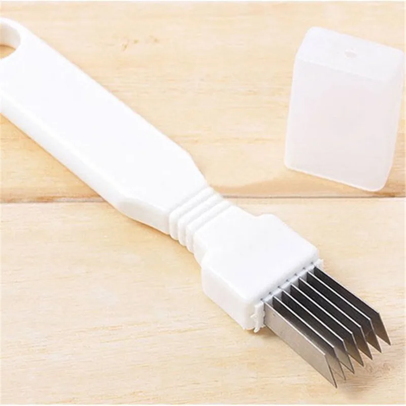 1PC Vegetable Cutter Slicer Magic Shredded Green Onion Knife Cut Spring Cooking Tool Knives Kitchen Things | Дом и сад