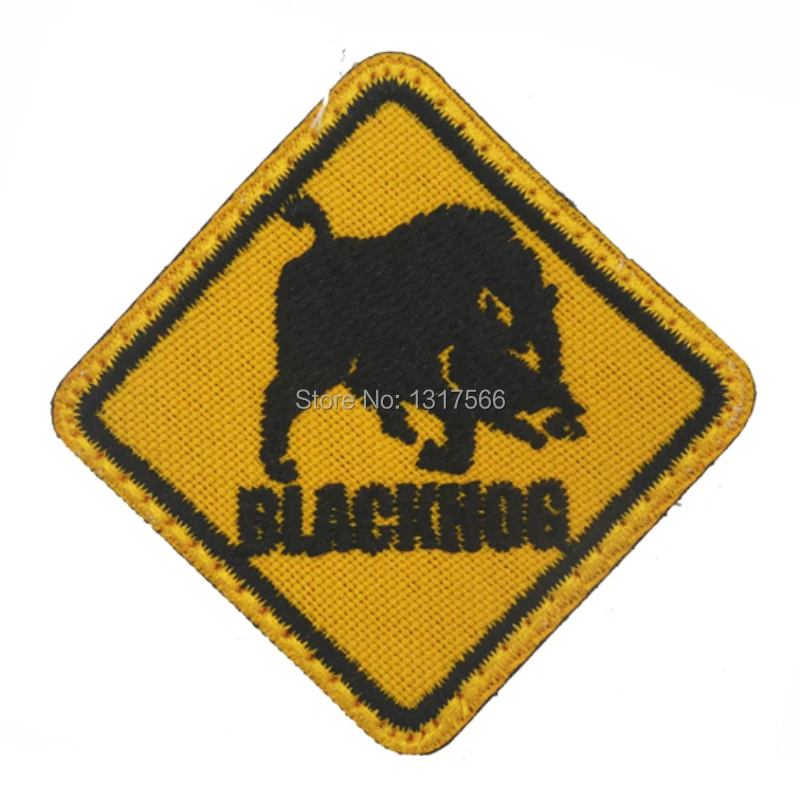 BLACKHOG мини Вышивка патч вышитые патчи Военная Тактическая повязка на руку ткань