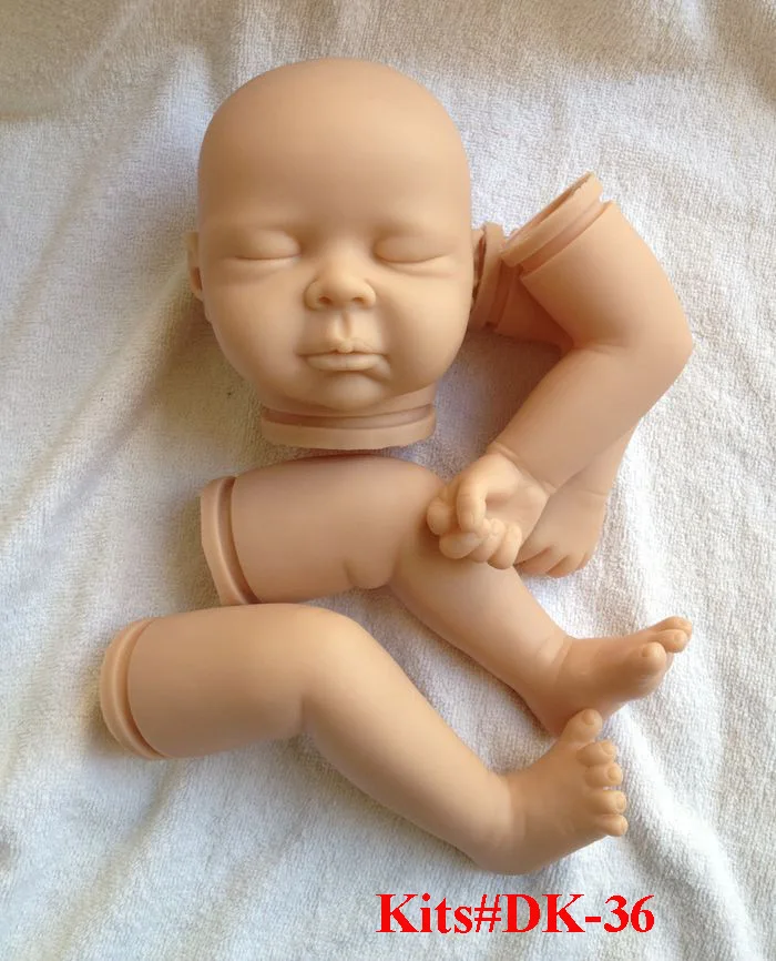 

Otarddoll DK-36 DIY Mold Kits Accessories Realistic Toys Reborn Doll Kits for 20inches Soft Vinyl Reborn Baby Dolls