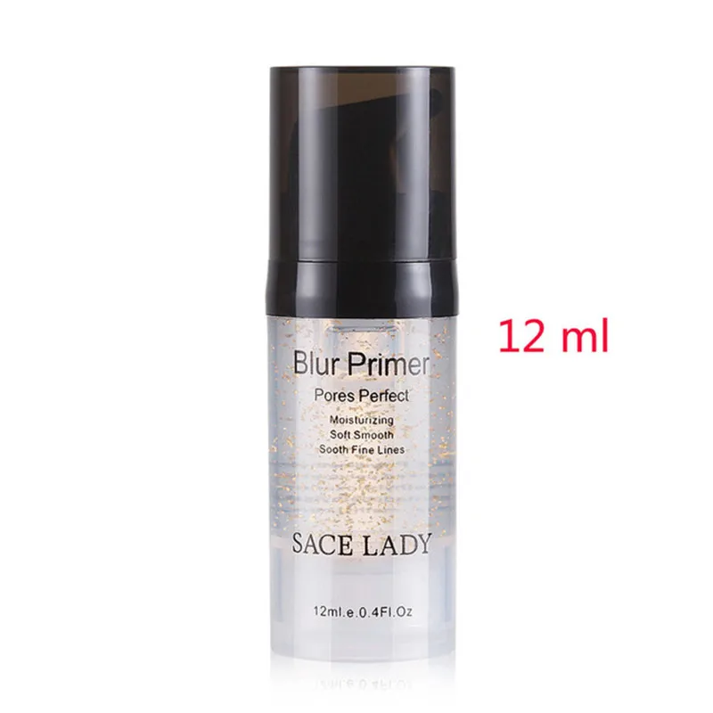 12ML Размытие грунтовка макияж основа лица 24k золото Elixir контроль масла матовый макияж поры покрытие основа под макияж - Цвет: 12ML