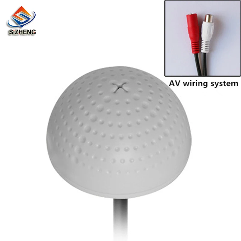 SIZHENG COTT QD20S потолочный аудио CCTV Микрофон Мини Звуковой Монитор для систем
