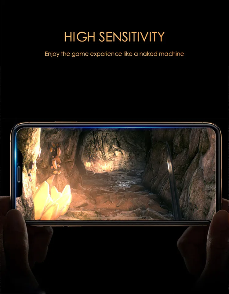 Закаленное стекло ATE 10 шт. для iPhone X XS MAX XR 5 5S SE 5c Защитная пленка для экрана для iPhone 6 6s 7 8 Plus защита стекла