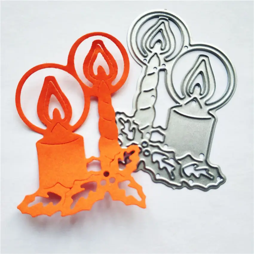 Металлическая пресс форма ремесло лист подсвечник из углеродной стали для