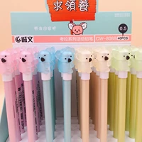 4 pcslot koala bear plastic mechanical pencil automatic pen for kid school office supply escolar papelaria