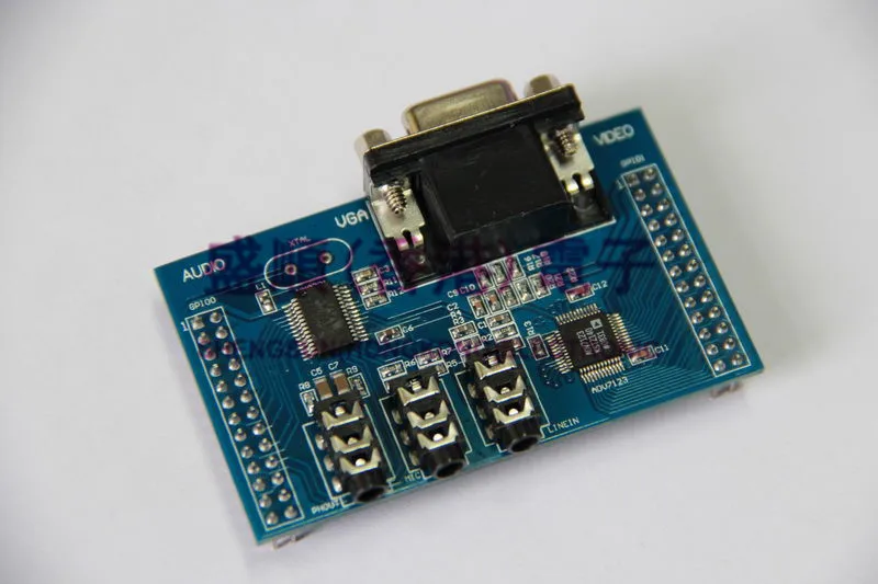 WM8731 TLV320AIC23 ADV7123 цифровой аудио VGA дисплей модуль|module|module displaymodule audio |