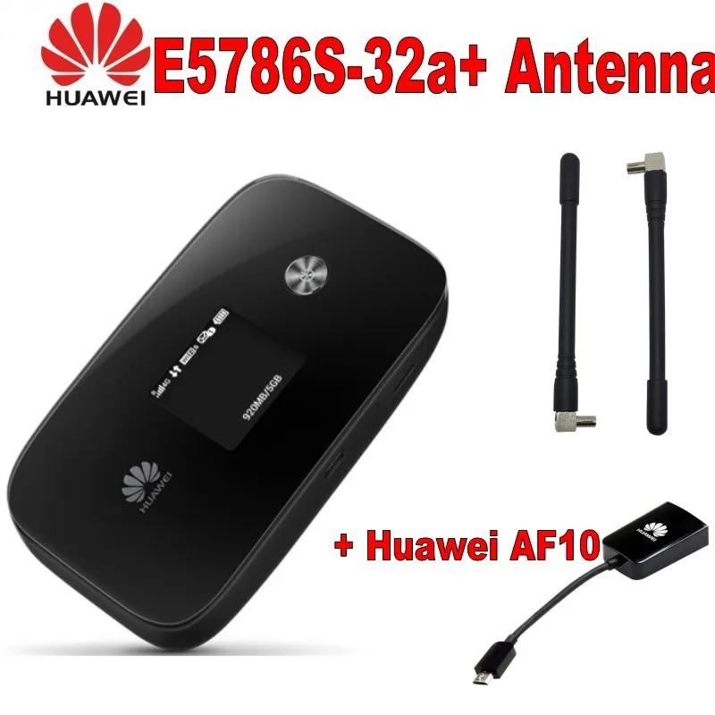 Портативная точка доступа для HUAWEI E5786s-32 домино LTE 4G + CAT 6 300 Мбит/с плюс антенна и