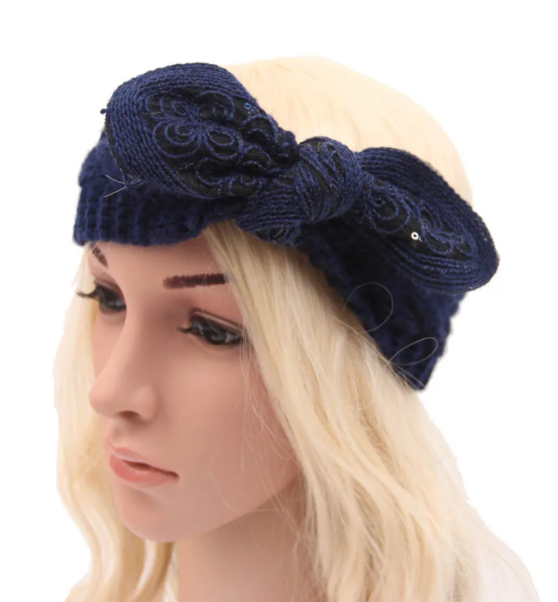 Обогреватель для ушей Женский Зимний вязаный крючком 100 шт.|hair band 100pcs|hair bandcrochet