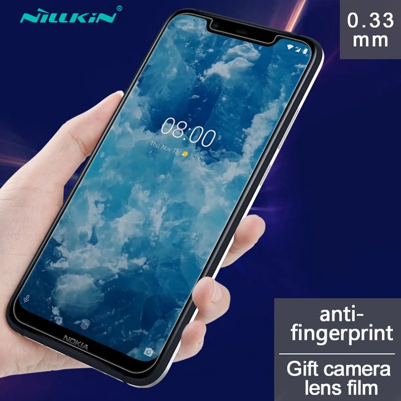 For Nokia 8.1 Nillkin Amazing H 0,33 мм взрывозащищенное Закаленное стекло-экран протектор для Nokia 8,1/X7 - Цвет: For Nokia 8.1