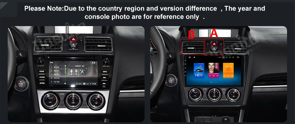 Dasaita " Android 9,0 для Subaru Forester WRX XV мультимедиа поддержка gps навигация Wifi Bluetooth RDS