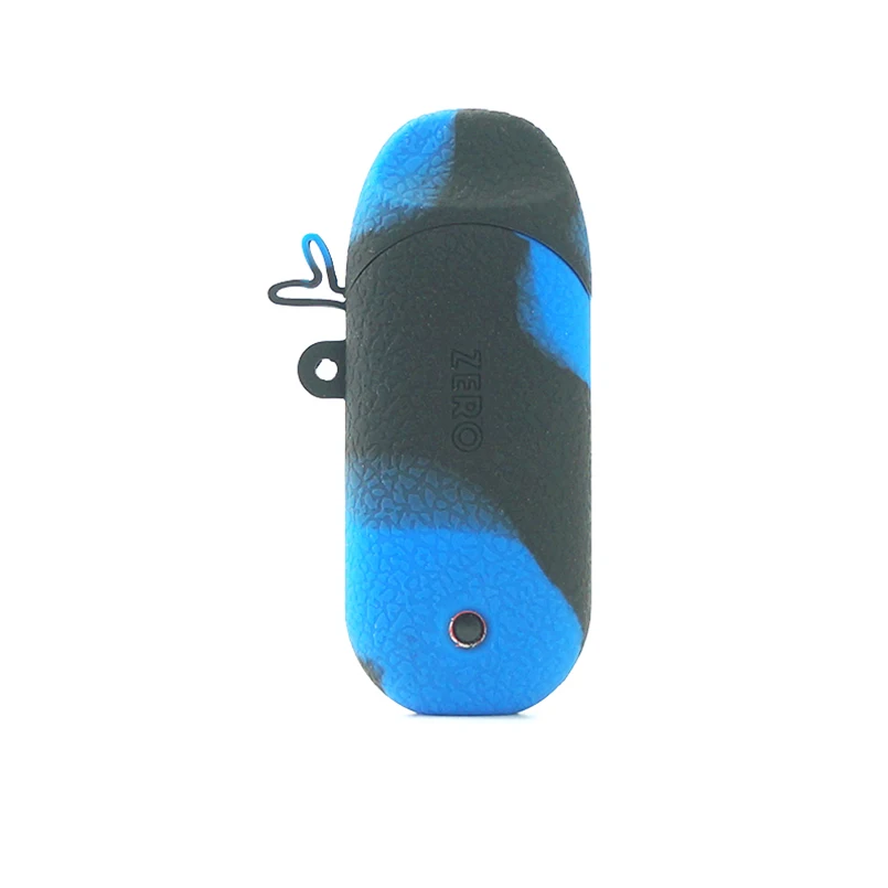 Black blue Текстурированный силиконовый чехол для Vaporesso Renova Zero vape комплект электронных сигарет не скользит силиконовый чехол - Цвет: Black blue