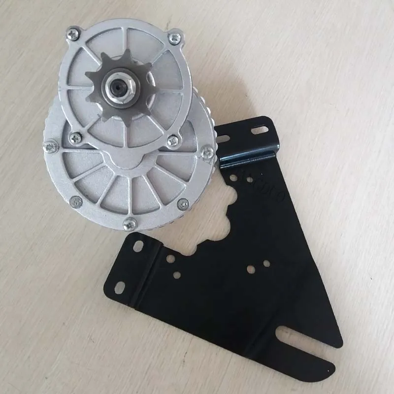

450W 24V 36V DC Gear Brushed Motor Electric Bicycle Engine Ebike Brushed DCMotor Electric Bike conversion MY1018 + Bracket scrE
