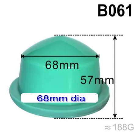 

Silicone Rubber Pad Head Dia 68mm Wood Base For Pad Print