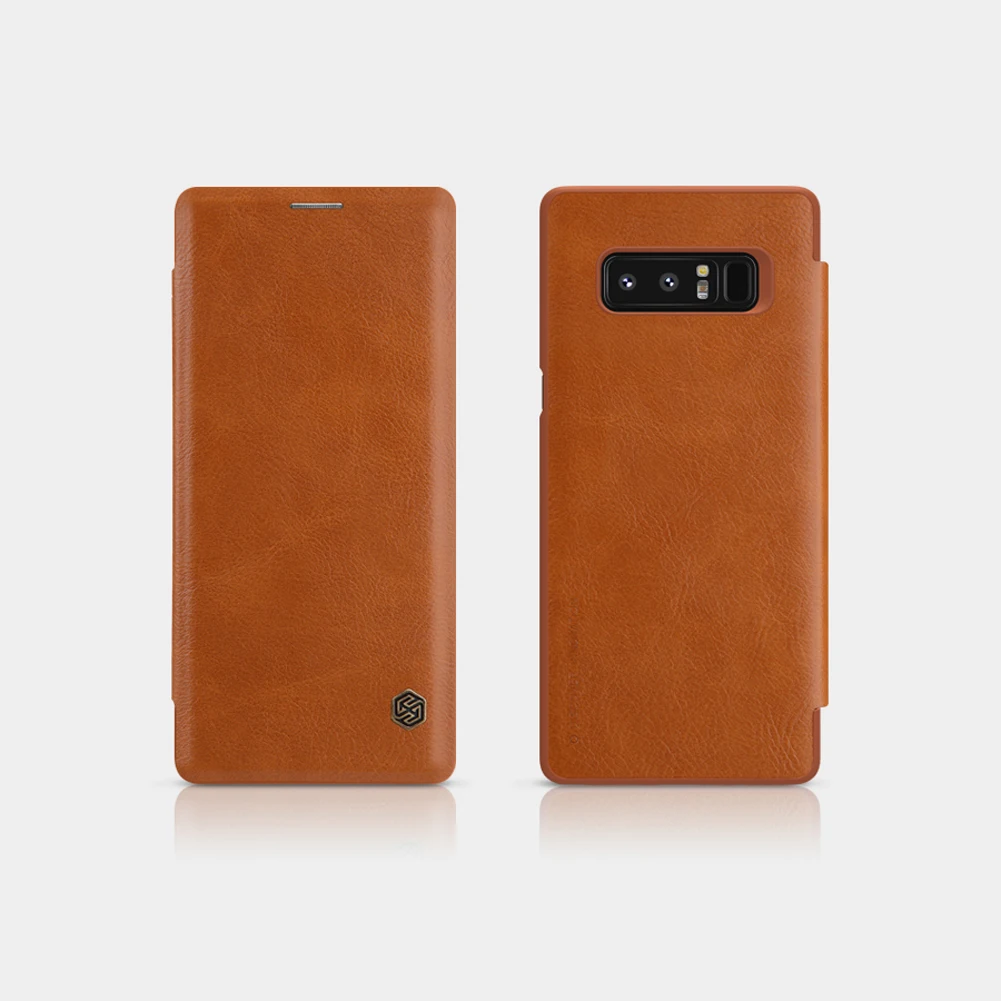 Nillkin Флип чехол для Samsung Galaxy Note 8 QIN серии PU кожаный для Samsung Note 8 чехол