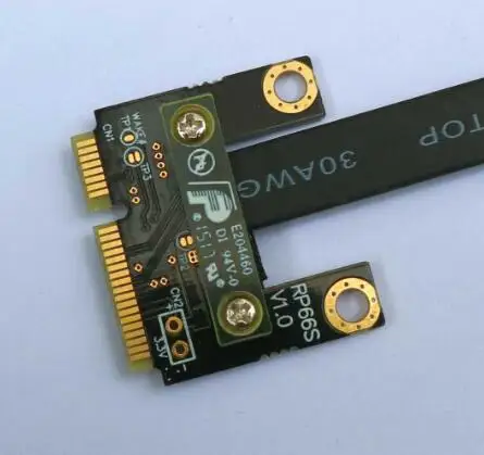 Мини PCIe MPCIe WiFi беспроводная сетевая карта Интерфейс удлинитель к 16 PCI E x16 16x локоть