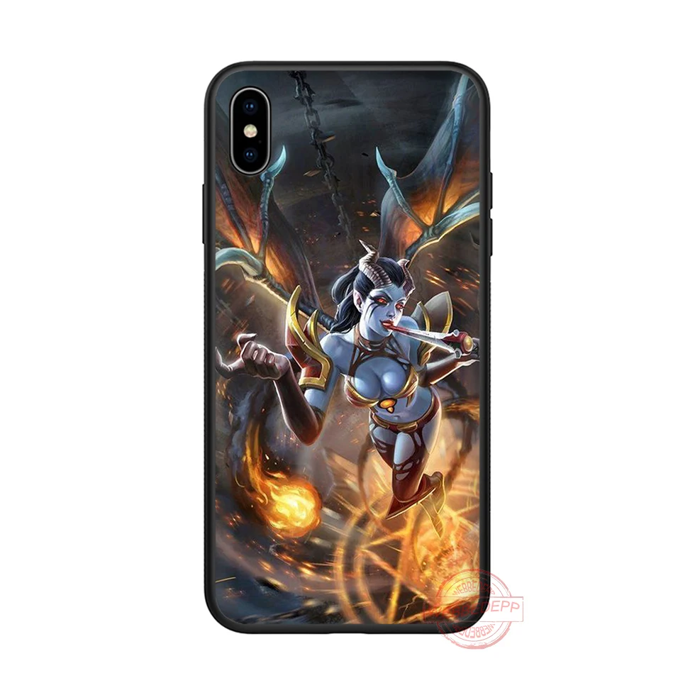 WEBBEDEPP Dota 2 Мягкий силиконовый чехол для телефона iPhone 5 6 7 8 Plus X XS XR Max.11 11peo 11proMax |
