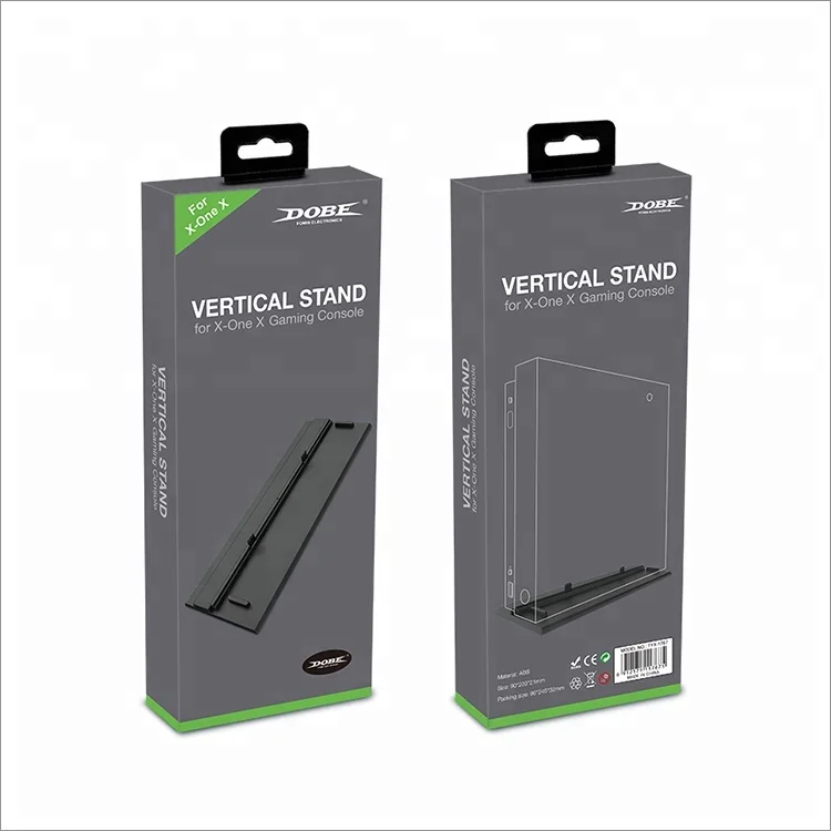Простая пластиковая консоль вертикальная подставка для xbox ONE X игровая консоль вертикальная подставка крепление