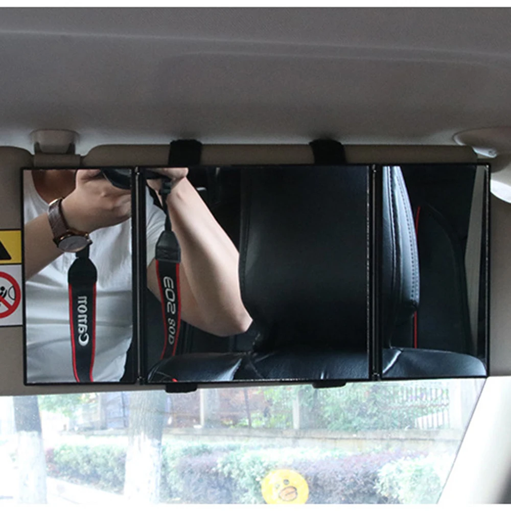 Автомобильный солнцезащитный козырек регулируемое зеркало для макияжа