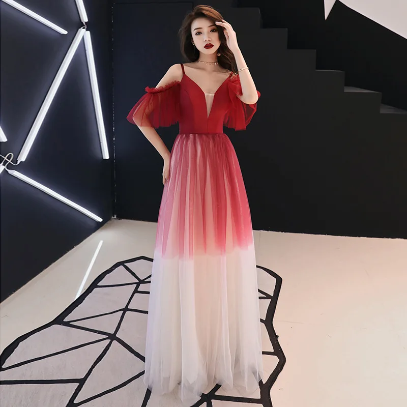 Красивое красное вечернее платье Emily 2019 длинное со шнуровкой в пол de soiree | Свадьбы