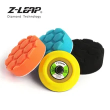 Z-LEAP 3/4/5 дюймов автомобиль поролоновой губки полировки с поддержкой площадку 5/1"-24 резьба 4 шт автомобиля полировщик шлифования и полировка и воском Z-LEAP 3/4/5 дюймов автомобиль поролоновой губки полировки с поддержкой площадку 5/1"-24 резьба 4 шт автомобиля полировщик шлифования и полировка и воском