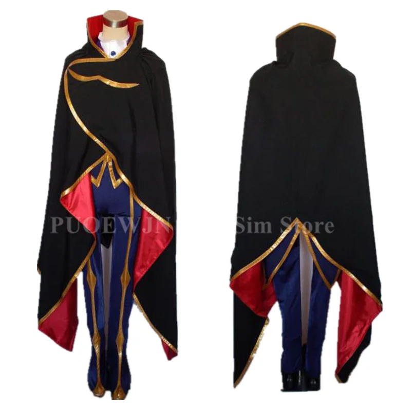 Карнавальный костюм Geass Zero Letouch с чехлом для обуви|cosplay costume|lelouch cosplaycode geass |