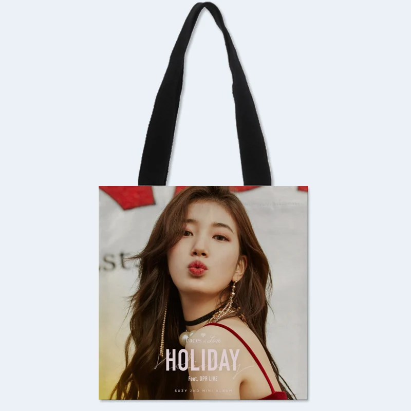 Изготовленный На Заказ Suzy ПЭ печати сумка Холст тоут сумки для покупок и поездок