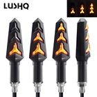 Сигналы поворота для мотоциклов, мотоциклов, светодиодные индикаторы поворота светильник kawasaki zzr 600 versys 1000 zr7 kx ninja 400 kx 125 ninja 250r