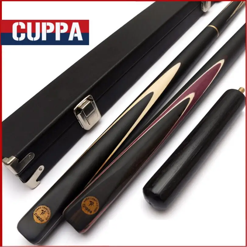 Новое поступление ручной работы Cuppa Billiard 3/4 снукер Кии s 9,8 мм/11,5 мм наконечники 3/4 чехол для снукера набор комбинация предложение Китай