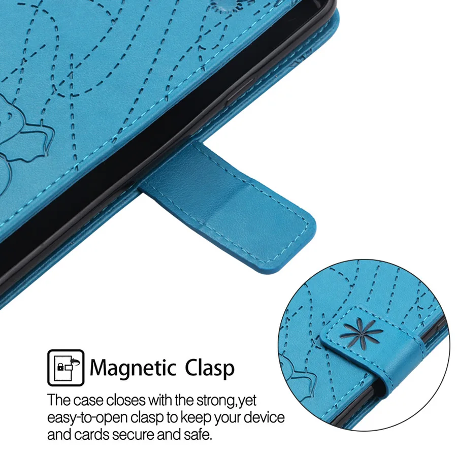 Чехол Кошелек IQD для Galaxy S10 S9 S8 Plus S10e M20 M10 откидной защитный чехол из искусственной