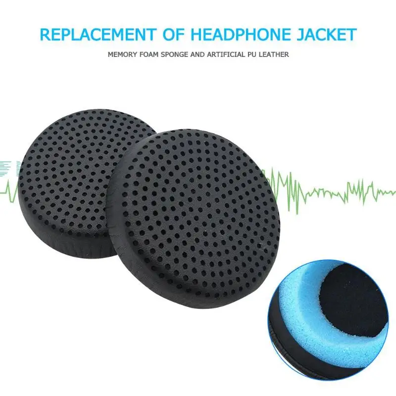 1 пара сменных подушечек для наушников Skullcandy Grind из губчатой кожи с эффектом памяти, чехол для беспроводной гарнитуры