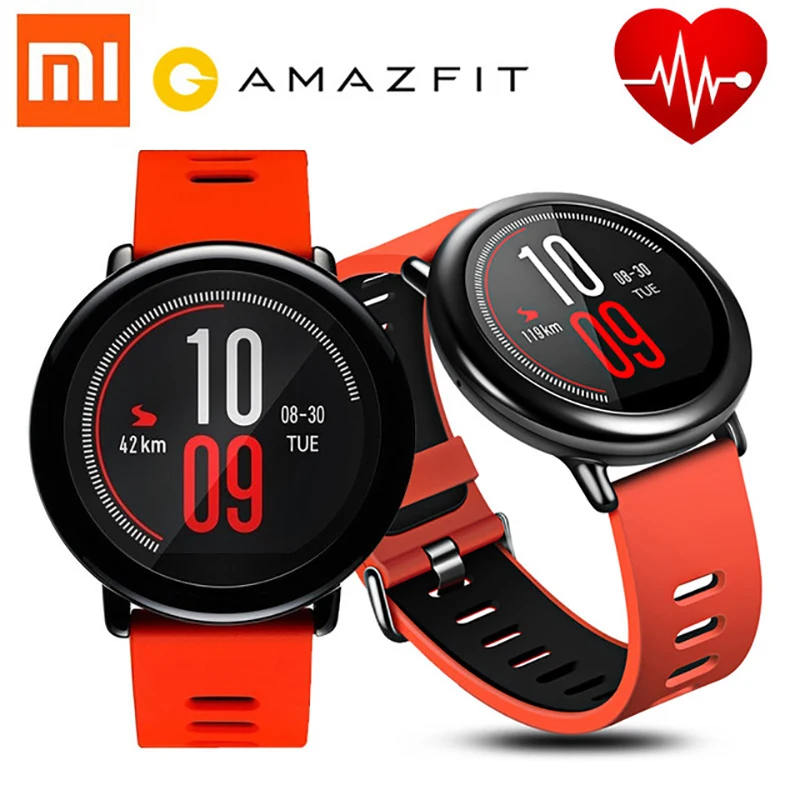 Умные часы Huami Amazfit Pace, Bluetooth, водонепроницаемые, gps, управление музыкой, информация, толчок, пульсометр, умные часы
