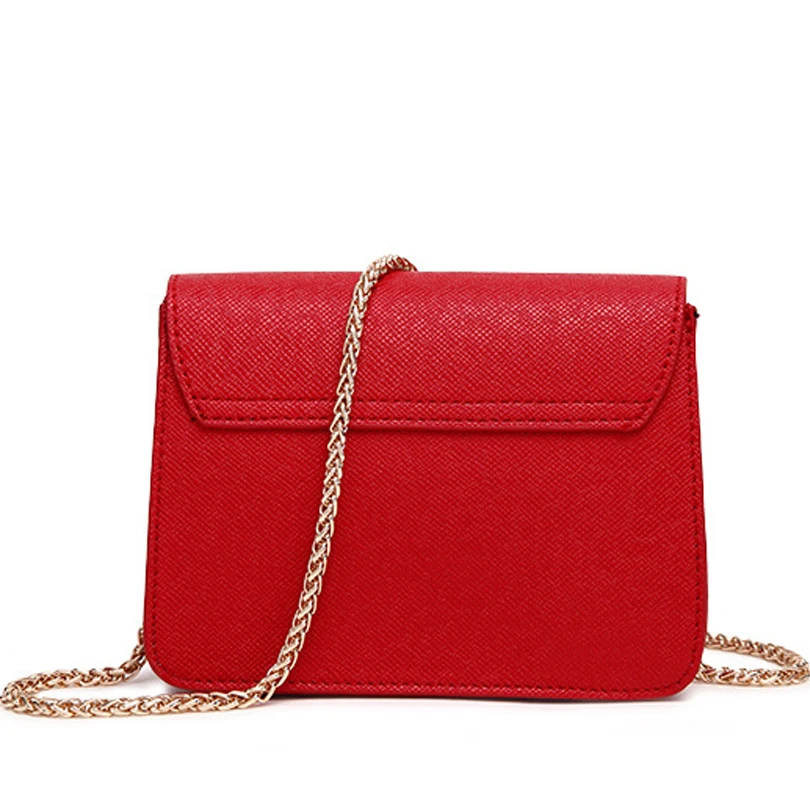 Женские мини-сумки LADSOUL хорошее качество маленькие сумки через плечо с цепочкой