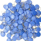 100pcs RFID Tag 125KHz  Proximity RFID Card Keyfobs Key Fob Access Control Smart Card 11 Colors Keyfob Free Shipping