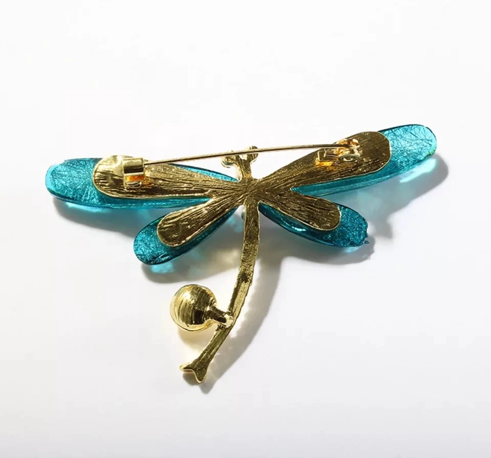 Пресноводный жемчуг белый и синяя бабочка брошь FPPJ оптовая продажа бусин