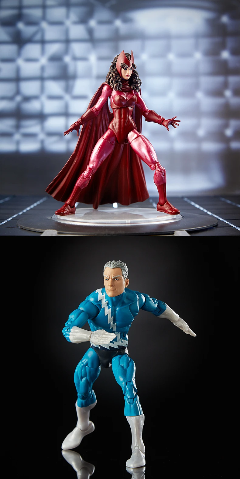 Hasbro коллекция Marvel Legends эксклюзивный 6 дюймов семья имеет 3 пакет с Магнето Quicksilver& Scarlet волшебник фигурки