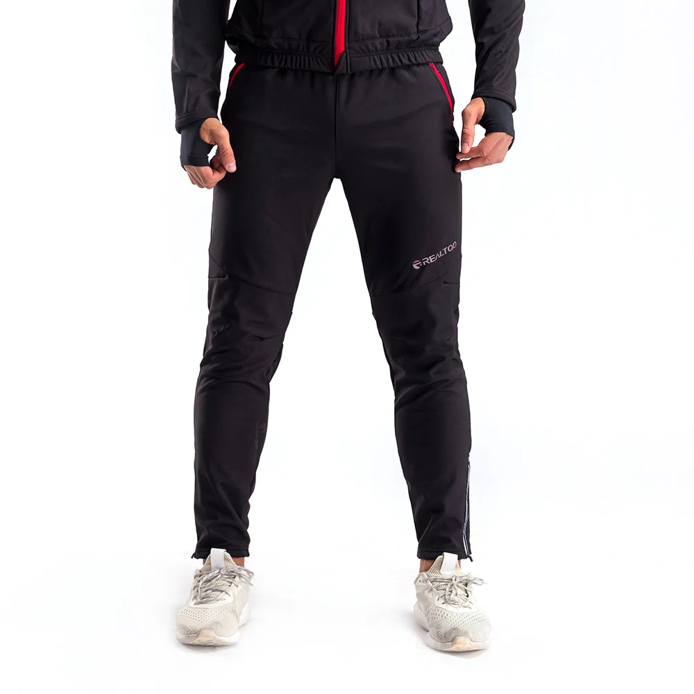 Зимние уличные спортивные MTB велосипедные штаны для езды на велосипеде мужские