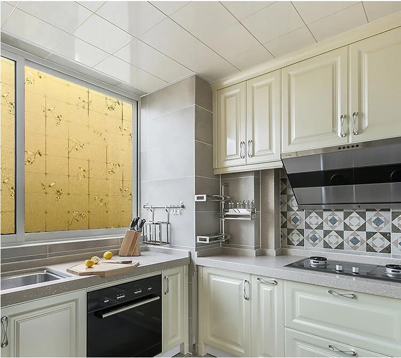 Конфиденциальность текстурированные статические цепляются Витражи домашнего