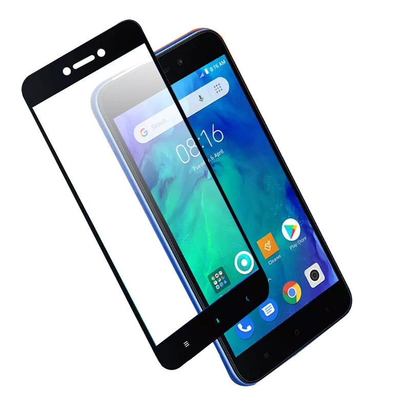 

9 h полное покрытие защитное стекло на xiaomi redmi go протектор экрана закаленное стекло для xiaomi redmi go защитная пленка