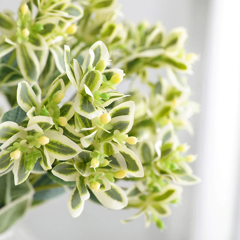 Искусственный цветочный букет 45 см искусственные листья искусственное растение