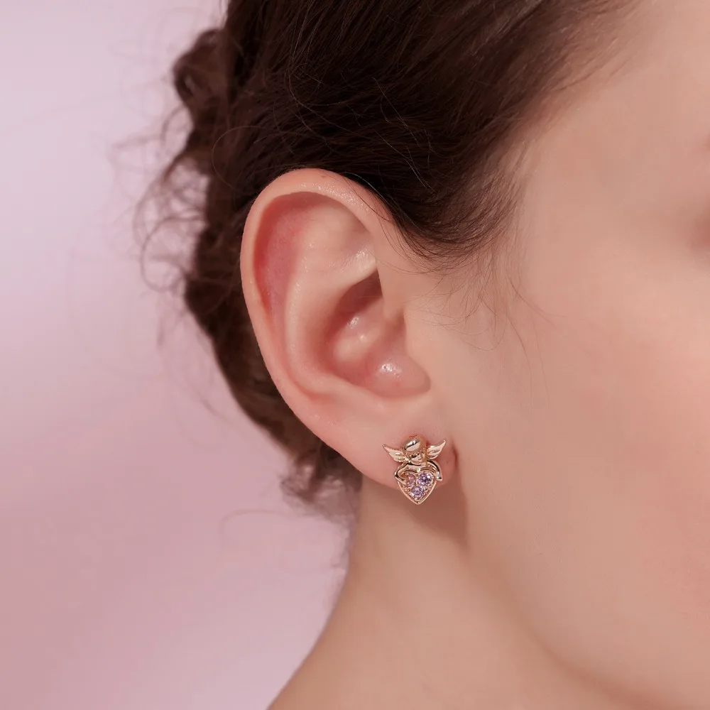 CDE Женский комплект ювелирных изделий из золота серебро 925 пробы кубический