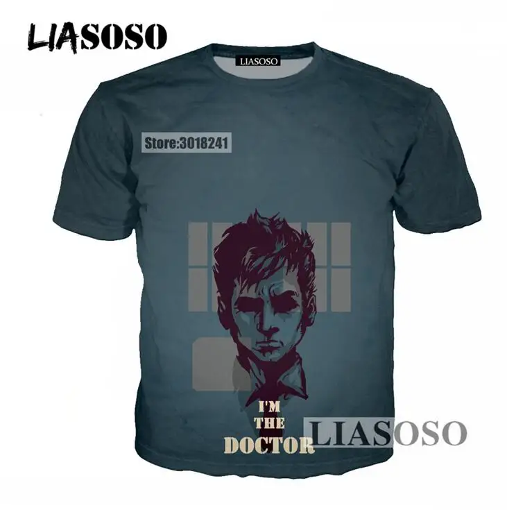 LIASOSO хипстер бренд пуловер Футболка Мужская/Женская Повседневная футболка 3D