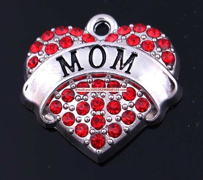 Новое поступление размер 1 дюйм * 50 шт. цинка шипованные сверкающими красными