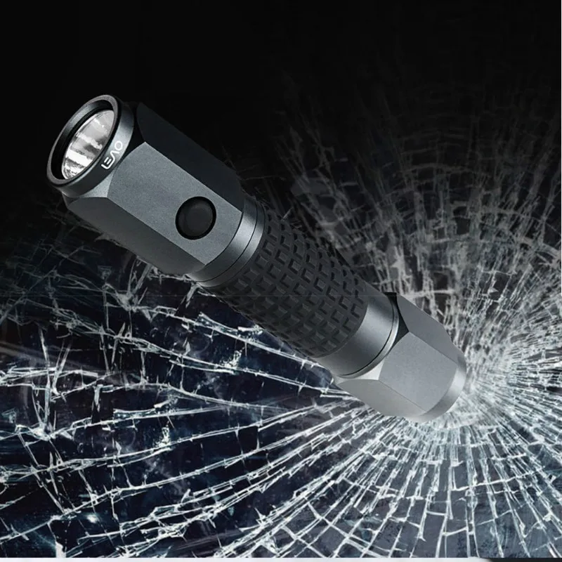 Xiaomi LEAO фонарик из титанового сплава, водонепроницаемый фонарь, Автомобильный аварийный резак, стекло, окно, разбивание, молоток безопасности, для улицы