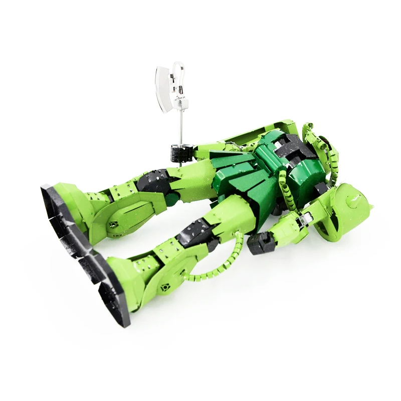 Steelgolem 3D металлические Пазлы Модель Цвет Zaku ручной лобзик взрослых обучающая