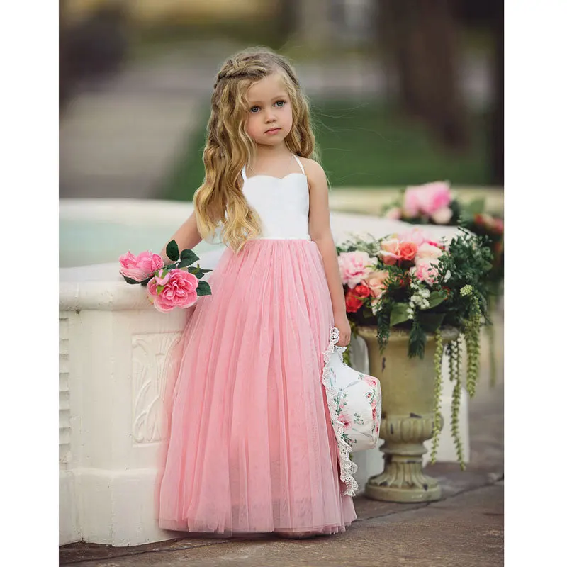 Платье для маленьких девочек детская одежда вечеринки и свадьбы платья дня